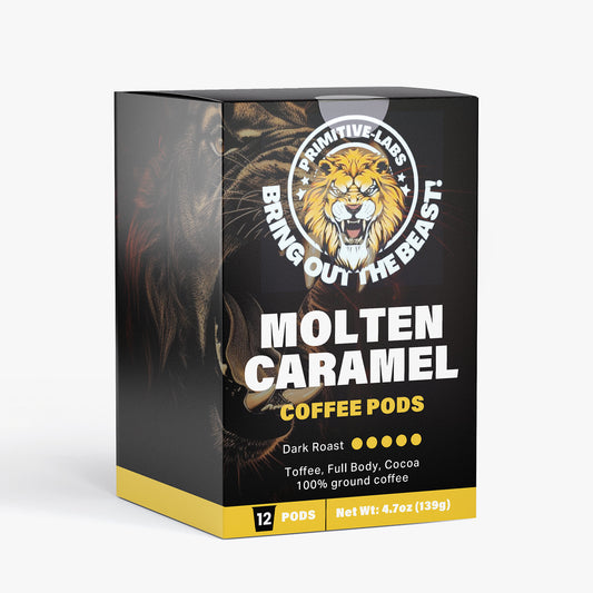 Molten Caramel Coffee Pods (Dark Roast)