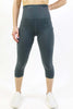 Seajoy Athletic High-Waisted Capri Leggings with Hip Pockets