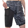 Double layer Sport Shorts Men Sportswear Quick dry Plus Size Fitness