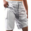 Double layer Sport Shorts Men Sportswear Quick dry Plus Size Fitness