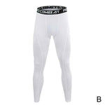 Men Compression Tight Leggings Running Sports Male Workout Bottoms