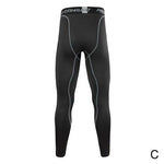Men Compression Tight Leggings Running Sports Male Workout Bottoms