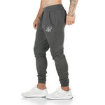 Sik Silk Joggers Sweatpants Mens Slim Casual Pants Solid Color Gyms