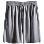 Summer Breathable Men Mesh Shorts Gym ice silk stylish Casual Loose