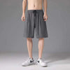 Summer Breathable Men Mesh Shorts Gym ice silk stylish Casual Loose