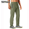 Tacvasen Outdoor Pants Men Quick Dry Straight Running Hiking Pants