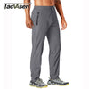 Tacvasen Outdoor Pants Men Quick Dry Straight Running Hiking Pants