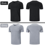 Mens Running Shirts, Workout Tops Men Sport Fitness Shirts Gym Tops
