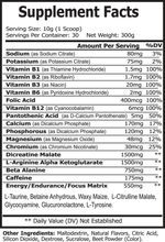 Nitric Shock Pre-Workout (Honeydew Watermelon)